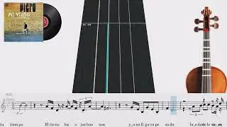 Mi Viejo | Violín 🎻 Play Along | TUTORIAL | TABLATURA
