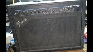 Fender M80 Stereo Guitar Amplifier Repair Dry Joint, Dry Joints and More Dry Joints