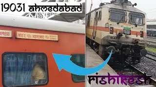 19031 Yoga Express Train Journey | Best Mansoon Train Journey To Rishikesh |