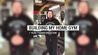 MY HOME GYM, the transformation, and Craigslist workout equipment !