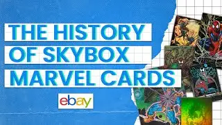 MARVEL Trading Cards - HISTORY of the COLLECTIBLE Skybox Cards