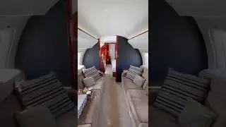 Tour inside a bombardier global 7500 private jet #global7500 #aircraft #bombardierjet #bigjet #jet
