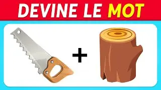 Devine 50 MOTS en &Eacute;MOJIS | Facile, Moyen, Difficile, Impossible