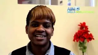 Sabrina at AIM SKILLS DEVELOPMENT