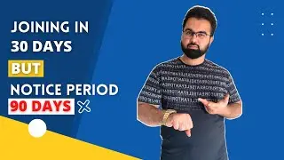 TIPS TO ASK MANAGER TO REDUCE 90 DAYS NOTICE PERIOD IN CURRENT COMPANY