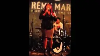 Bella Marchell sings American boy at the GS Lounge