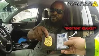 Arrogant Police Officer Pulls Over Black FBI Agent and Regrets It | Bodycam