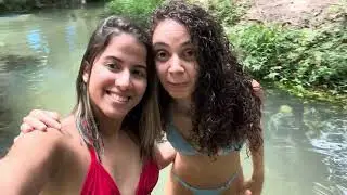 Desafio: entrar na &aacute;gua gelada sem gritar (falhei) 😂