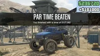 GTA 5 - $100,000 RC Bandito Time Trial - Davis Quartz - Tips and Tricks