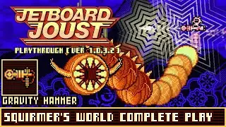 JetBoard Joust(Steam) Squirmer's World Clear (PlayThrough)