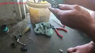 Abang Bedjo lagi Service rell Shimano