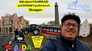 Unser Tag in Skagen - Mit dem FAHRRAD? Sightseeing mal anders! | AIDA Nova 10-2022 | VLOG #024-4-2