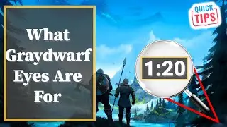 Valheim - What Graydwarf Eyes Are For