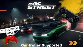 CarX Street Controller Support Gameplay #Ps4controller #Pandagamepadpro