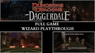 Dungeons & Dragons: Daggerdale | Mage Playthrough | Full Game 100% Completion | 4K HD