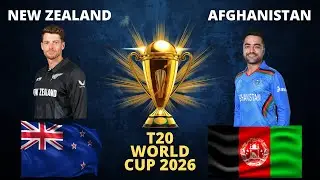 T20 World Cup 2026 | New Zealand Vs Afghanistan | Match - 4 | Cricket Captain 2025