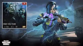 Warzone Mobile NEW 120 FOV High Voltage Mode Gameplay | Smooth 60 FPS High Graphics Gameplay POCO F5