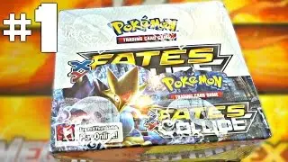 Pokemon Cards Fates Collide Booster Box Opening Part 1!