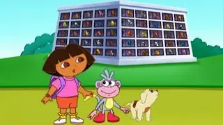 Dora the explorer coloring page | Dora buji drawing