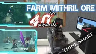 FARM MITHRIL ORE IN 40 SECONDS #asobimo #toramonline #farming