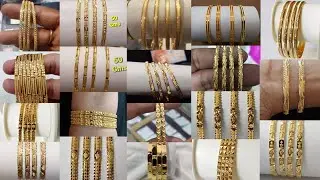 22k Sone ke Bangdi Design || Gold Gold Bangelsh Collection With Weight | latest Gold Bangles Designs