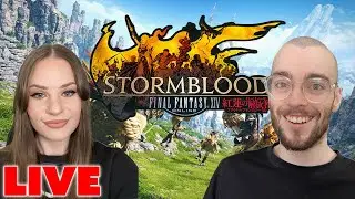【FINAL FANTASY XIV】STORMBLOOD MSQ TODAY LVL63+ - SPROUT COUPLE - 11 HOUR STREAM