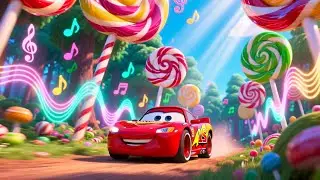 Double Sound Wheels Turn 🚗 | Baby Car Song | Learning ABC 123 | Kids Rhymes