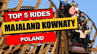Top 5 BEST Rides at Majaland Kownaty (2023) | Lubusz Voivodeship, Poland