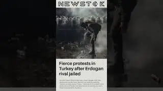 Fierce protests in Turkey after Erdogan rival jail...