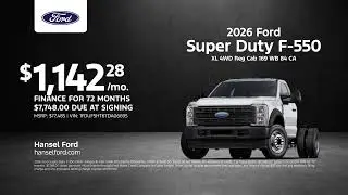 Ford Super Duty F-550 01/24/2026 6807525