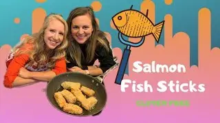 Fit Girl and Fat Boy Healthy Salmon Sticks the Kids will love!
