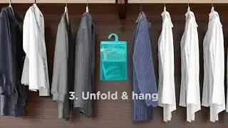 Humicure | How to use Moisture Absorber Hanging pouch | ideal for Wardrobes & Closets
