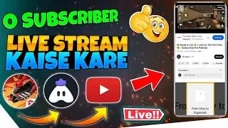 Free Fire Live Stream Kaise Kare Mobile Se YouTube 2024 || How To Live Stream Free Fire On YouTube 🤩