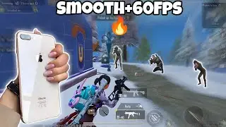 Iphone 8Plus😍 Stable 60Fps Livik Gameplay 🔥 In Conqueror Lobby No Lag After IOS 16.7.12✅|| PUBG/BGMI