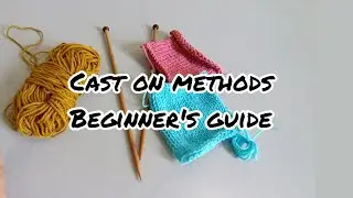 cast on methods for beginners in urdu