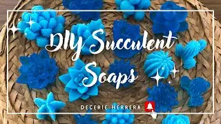 DIY Succulent Soap | Wedding Souvenir | Souvenir & Gift Ideas | Soap Business Idea | Decerie Herrera