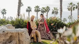 SDE video | Indian wedding Arianne Ashwin | Hyatt Regency Huntington Beach, OC, CA | Fun Vintage
