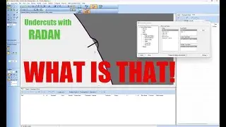 Profile Undercuts with RADAN