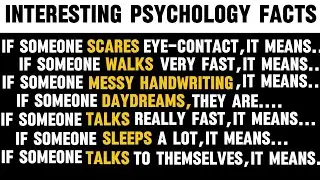 90 Interesting Psychology Facts About Human Behaviour *You Must See* | Interesting Psychology Facts?