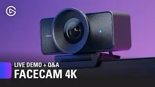 Facecam 4K Live Demo + Q&A