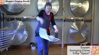Svaram Swinging Chimes 9 Bar Space