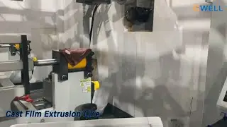 Battery Packaging Cast Film Extrusion Line 1200kw Full Automatical
