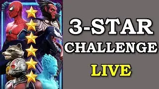 6-Star Boss Rush with only 3-stars! | Marvel Contest of Champions Live Stream