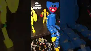Lego poppy playtime Bunzo bunny and huggy with prototype claw (BRICKfOLK)