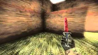 Bayonet Slaughter Factory NEW VERY Diamond & Heart pattern with Angel on Playside