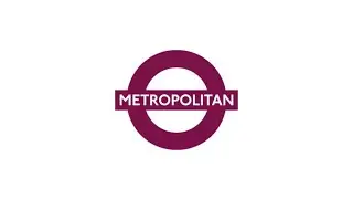 Metropolitan Line train at Pinner