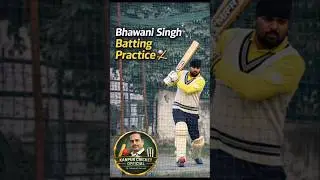 Bhawani Singh Batting Practice 🏏🔥 | Net Practice #shorts #cricket
