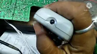 IR Remote not working in CRT TV.// Panel bottom switch not working reason.
