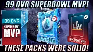 99 SUPERBOWL MVP! THESE PACKS WERE SOLID! Madden 21 Ultimate team!
