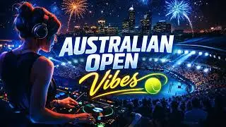 Australian Open 2026 Melbourne | 1 Hour Instrumental Afro & Melodic House DJ Set